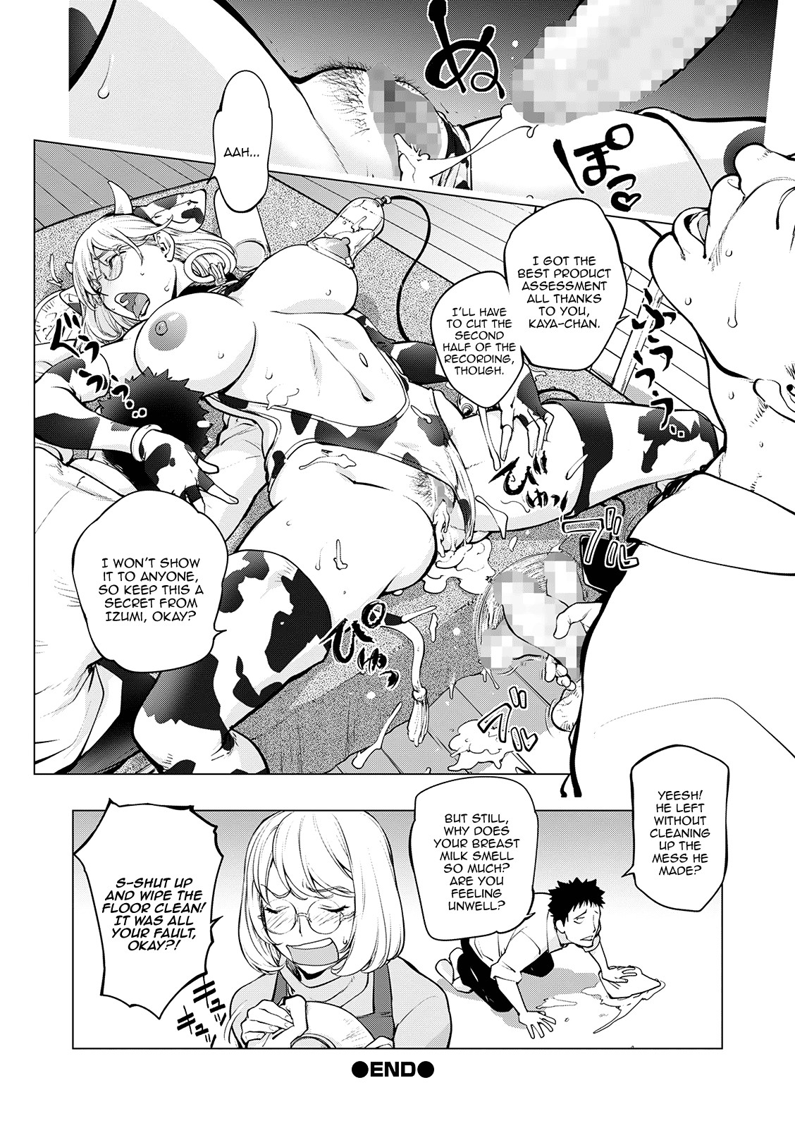 Hentai Manga Comic-Milking Kaya-Read-12